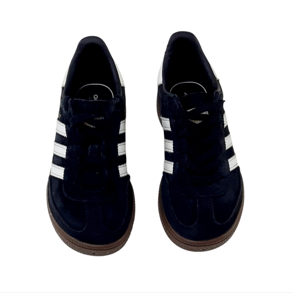 Adidas Handball Spezial  Black/White Kids Sneakers Size 12K - Picture 4 of 5